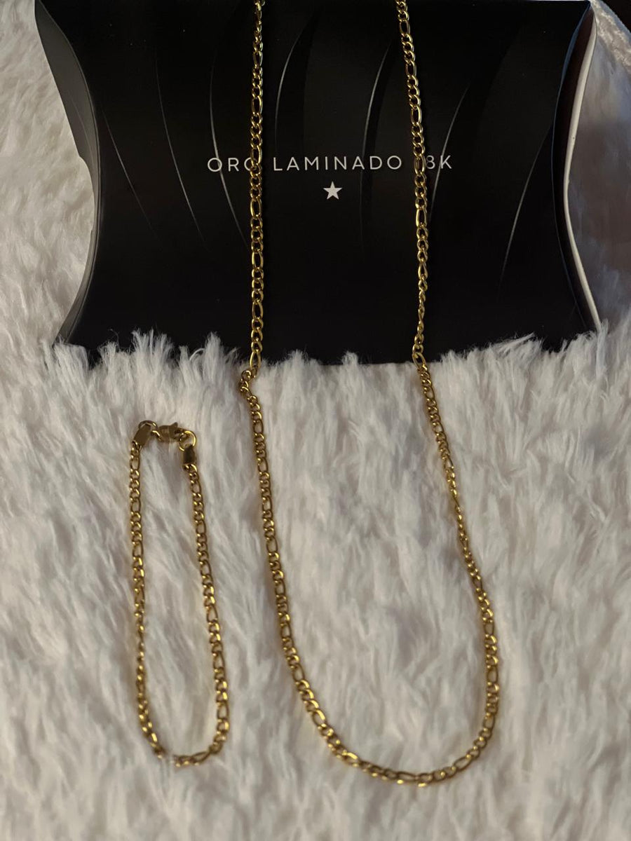 Combo Cadena + Pulsera Cartier Hombre